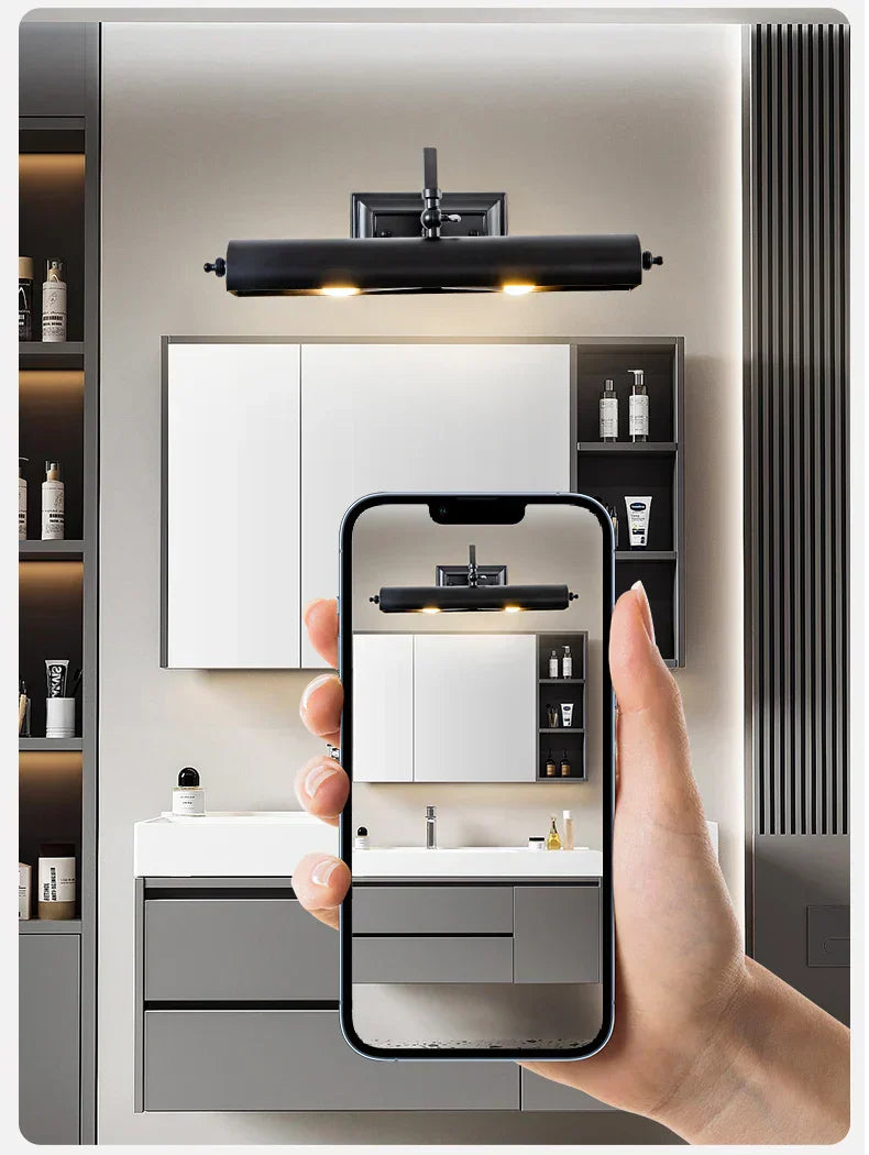 Modern LED Mirror Wall Light – Luxury Bathroom Vanity Lamp | Elegant Shadow-Free Lighting