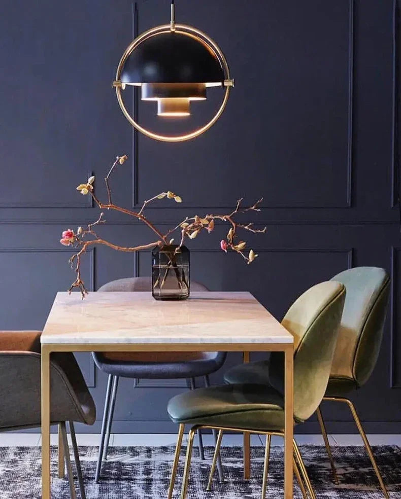 Sculptural Globe LED Pendant Light – Scandinavian Designer Ceiling Lamp | Dimmable Ambient Lighting | Contemporary Statement Chandelier