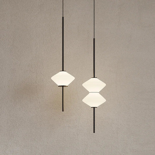 Modern Glass Globe Pendant Light – Elegant LED Ceiling Light | Adjustable Hanging Lamp | Contemporary Home Lighting