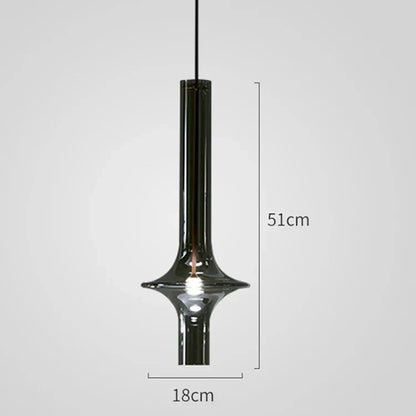 Aureline Glass Pendant Light – Luxury Nordic LED Hanging Lamp | Modern Designer Lighting for Elegant Interiors