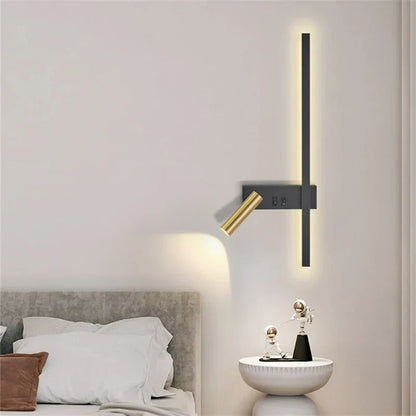 AuroraLuma Nordic Dual LED Wandleuchte-Leuchtezauber
