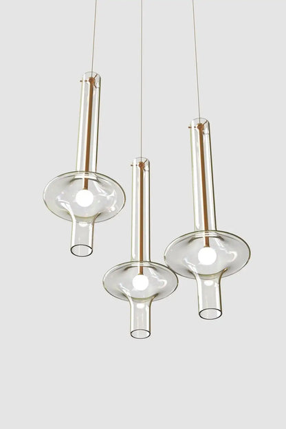 Aureline Glass Pendant Light – Luxury Nordic LED Hanging Lamp | Modern Designer Lighting for Elegant Interiors