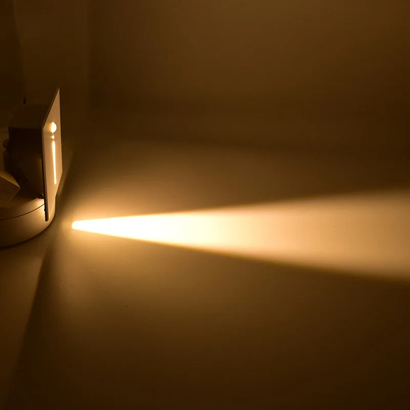 LED Motion Sensor Step Light – Recessed Wall Lamp | Smart Stair & Hallway Lighting | Modern Aluminium Design