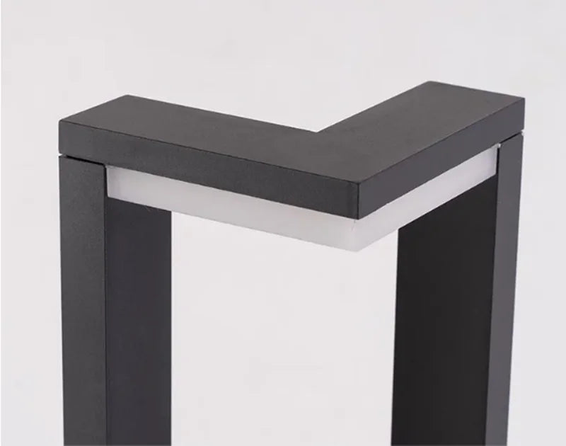 LumiPillar Aluminium LED Gartenleuchte-Leuchtezauber