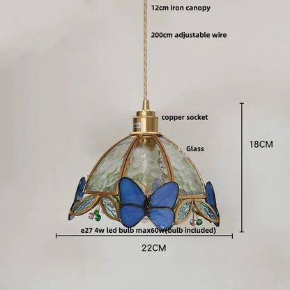 Nordic Glass Pendant Light with Brass Detail – Modern LED Ceiling Lamp | Scandinavian Designer Lighting