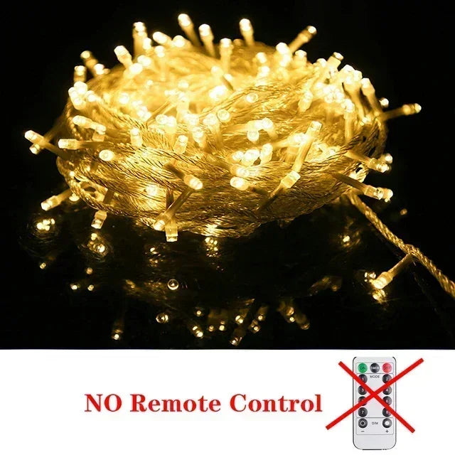 LumiGlow LED String Lights – Waterproof Decorative Fairy Lights | Indoor & Outdoor Festive Lighting