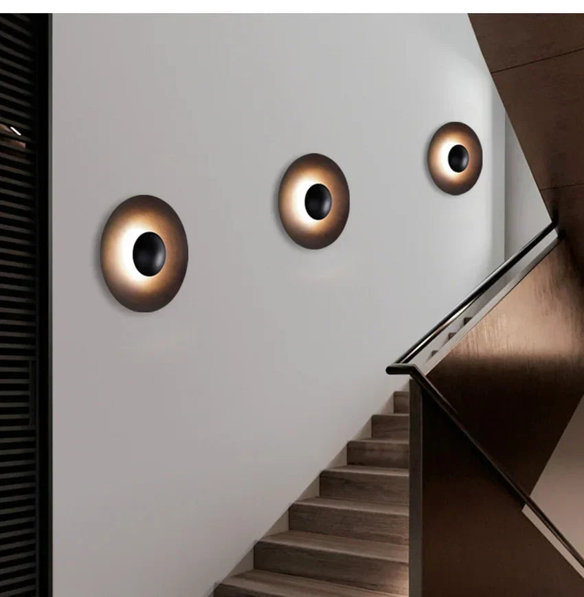 Skovra Halo Wall Light – Scandinavian LED Wall Lamp | Modern Up & Down Ambient Lighting