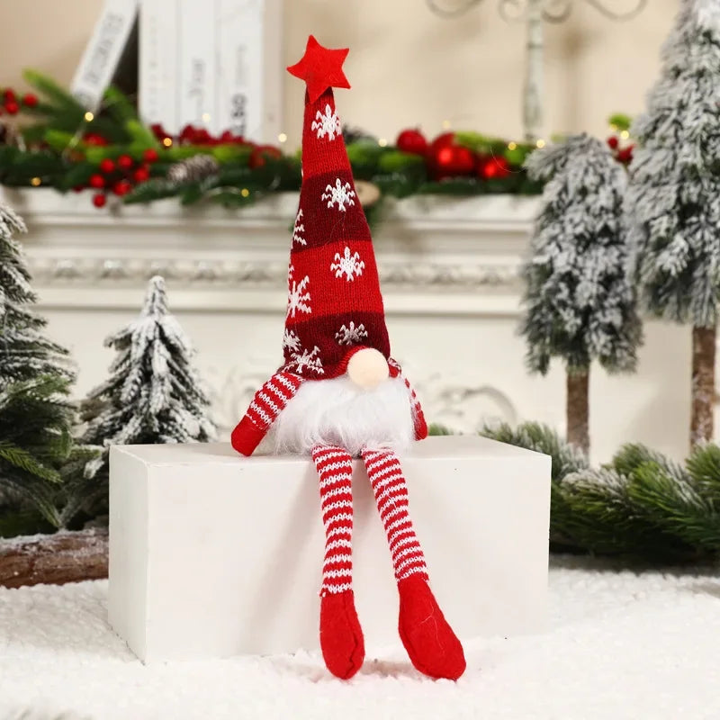 LUMIGNOME LED Christmas Gnome – Illuminated Scandinavian Plush Decoration | Festive Holiday Ornament