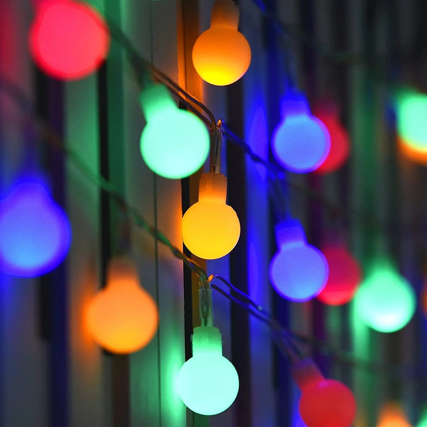 LumiOrb Globe String Lights – 10M LED Fairy Lights | USB & Battery Powered Decorative Lighting