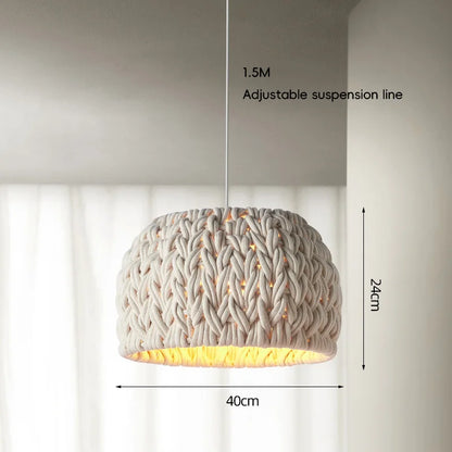 Hikari Woven Pendant Light – Japandi Rattan Ceiling Lamp | Handcrafted Natural Hanging Light for Modern Interiors