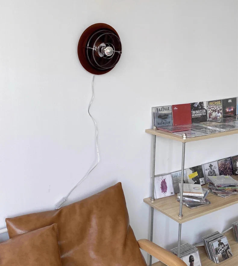 UFO LED Wall Light – Futuristic Designer Wall Lamp | Modern Ambient Lighting | Creative Bedroom & Living Room Sconce