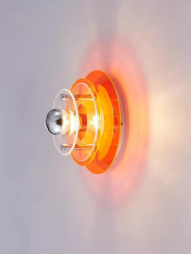 UFO LED Wall Light – Futuristic Designer Wall Lamp | Modern Ambient Lighting | Creative Bedroom & Living Room Sconce