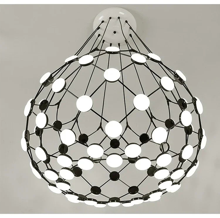 Modern Linear Pendant Light – Minimalist E27 Ceiling Lamp | Contemporary Ambient Lighting | Sleek Interior Statement