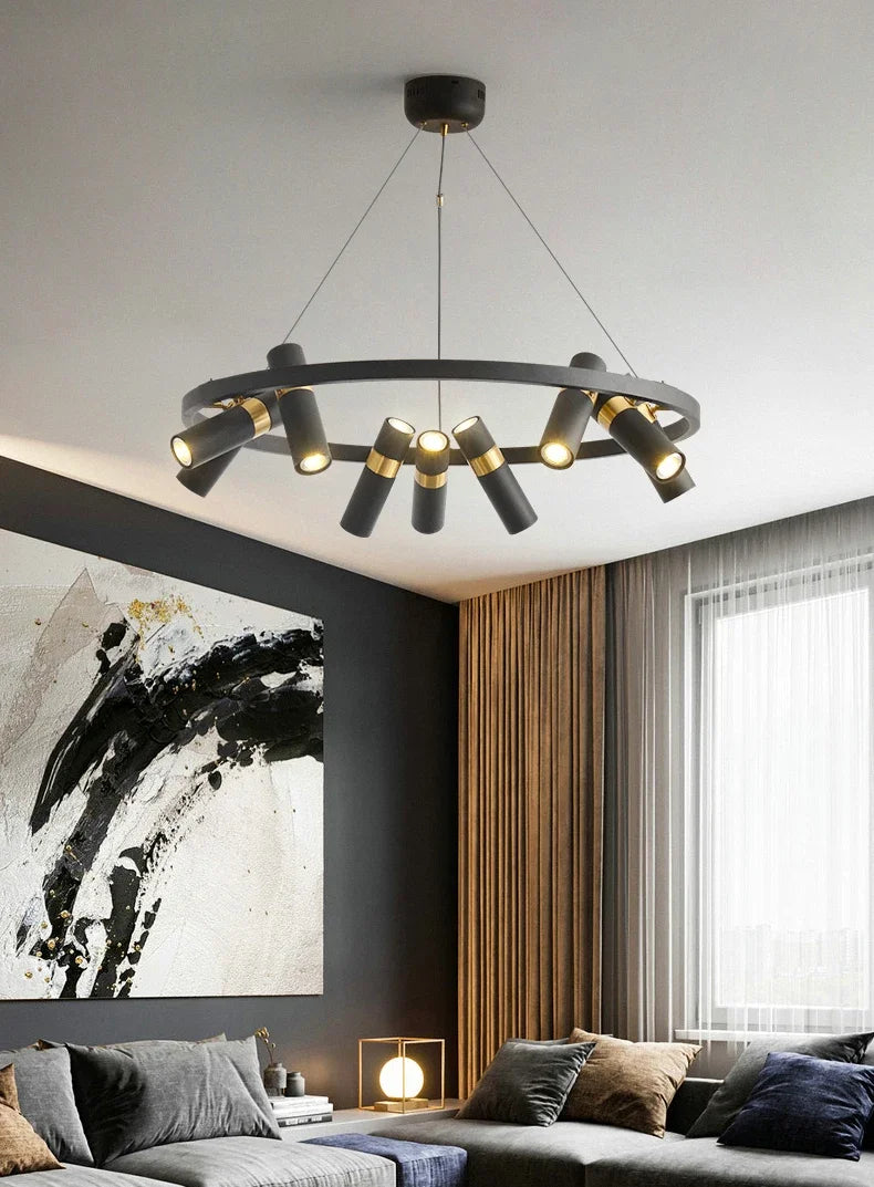 Copper LED Pendant Light – Modern Designer Ceiling Lamp | Luxury Ambient Lighting | Contemporary Interior Statement