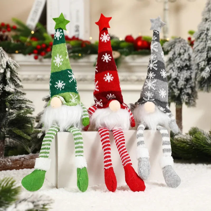 LUMIGNOME LED Christmas Gnome – Illuminated Scandinavian Plush Decoration | Festive Holiday Ornament