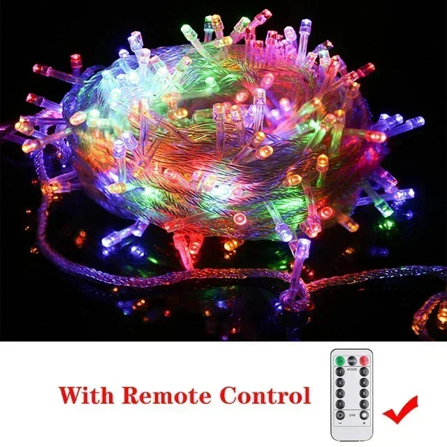 LumiGlow LED String Lights – Waterproof Decorative Fairy Lights | Indoor & Outdoor Festive Lighting