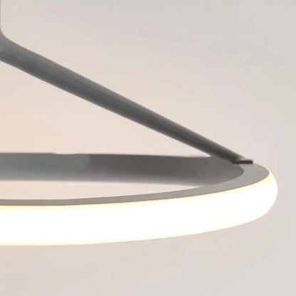 CircoLuce: Moderne Minimalistische LED Stoff-Hängeleuchte-Leuchtezauber