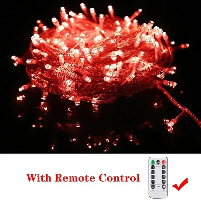 LumiGlow LED String Lights – Waterproof Decorative Fairy Lights | Indoor & Outdoor Festive Lighting