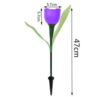 SolarTulipa LED Gartenleuchte-Leuchtezauber