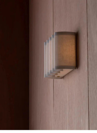 Kasumi Fabric Wall Light – Wabi-Sabi Wall Lamp | Japanese Minimalist Lighting for Calm Modern Interiors