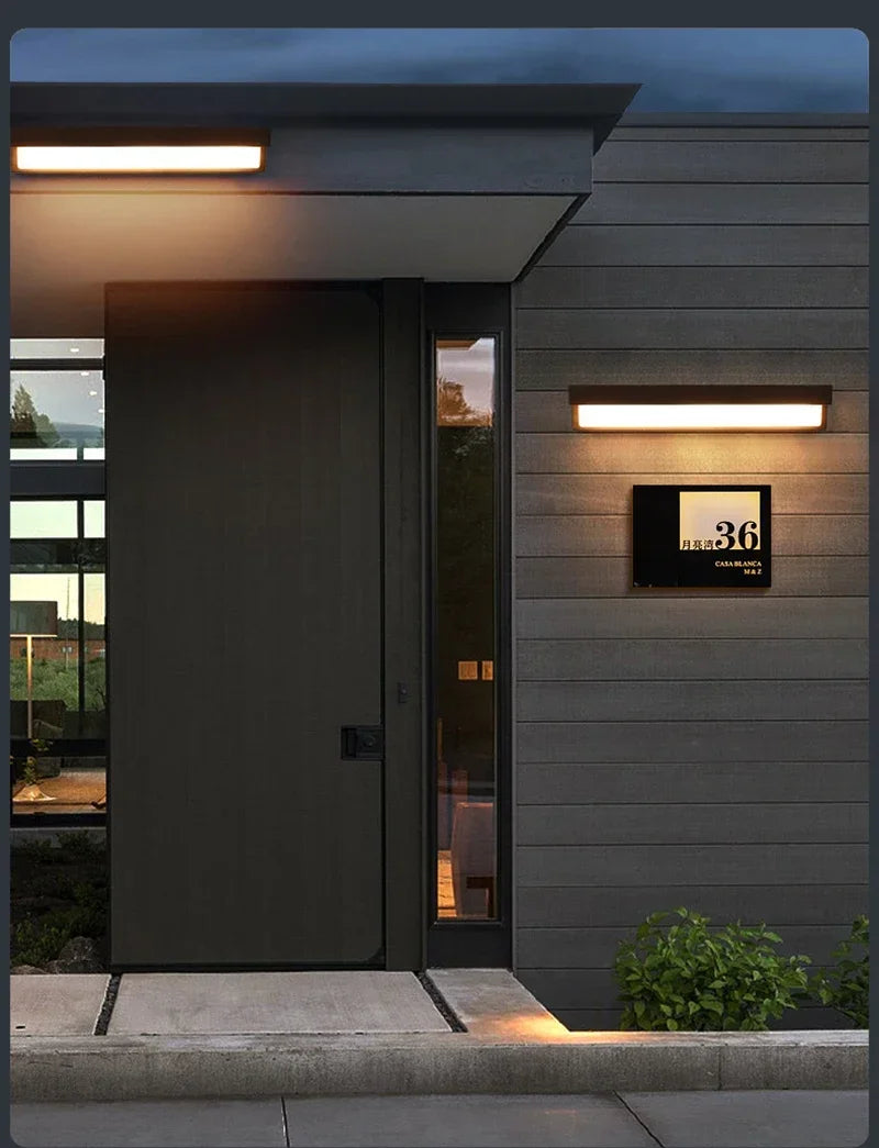 Outdoor Solar LED Wall Light – Waterproof Garden Wall Lamp | IP65 Security & Decorative Lighting | Energy-Efficient Exterior Light