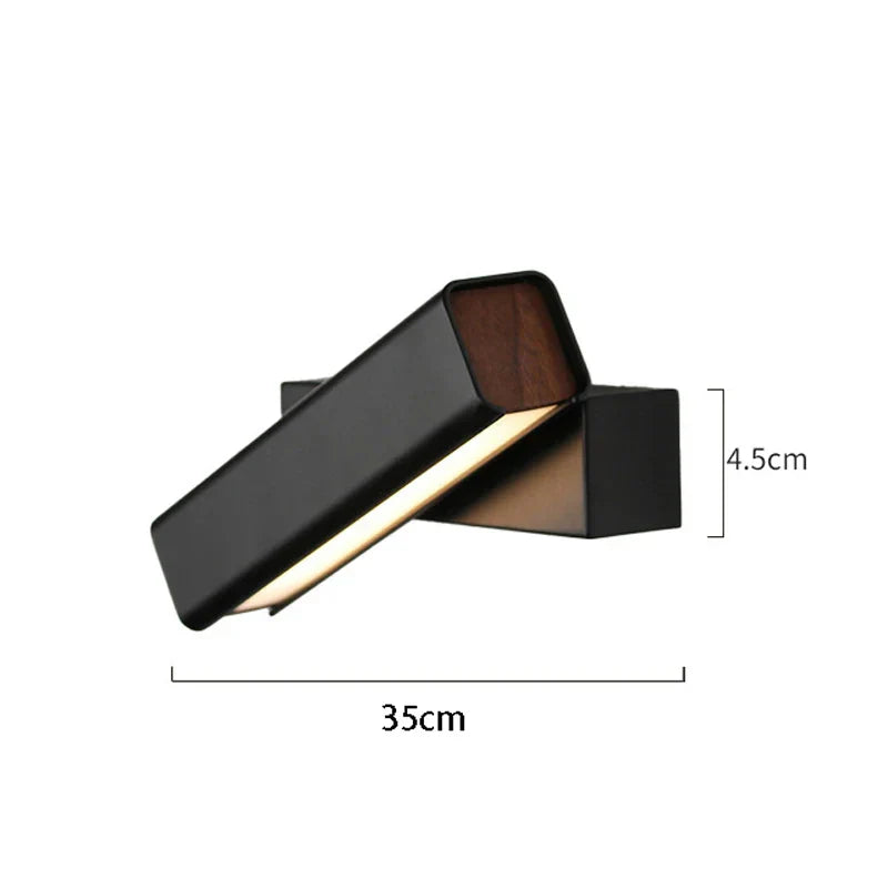 Lumoir Pivot Wall Light – Adjustable Nordic LED Wall Lamp | Dimmable Modern Reading & Ambient Lighting