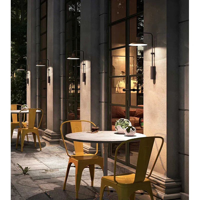 Heritage Outdoor Wall Light – Waterproof LED Exterior Lantern | Vintage Aluminium Wall Lamp | Elegant Garden & Patio Lighting