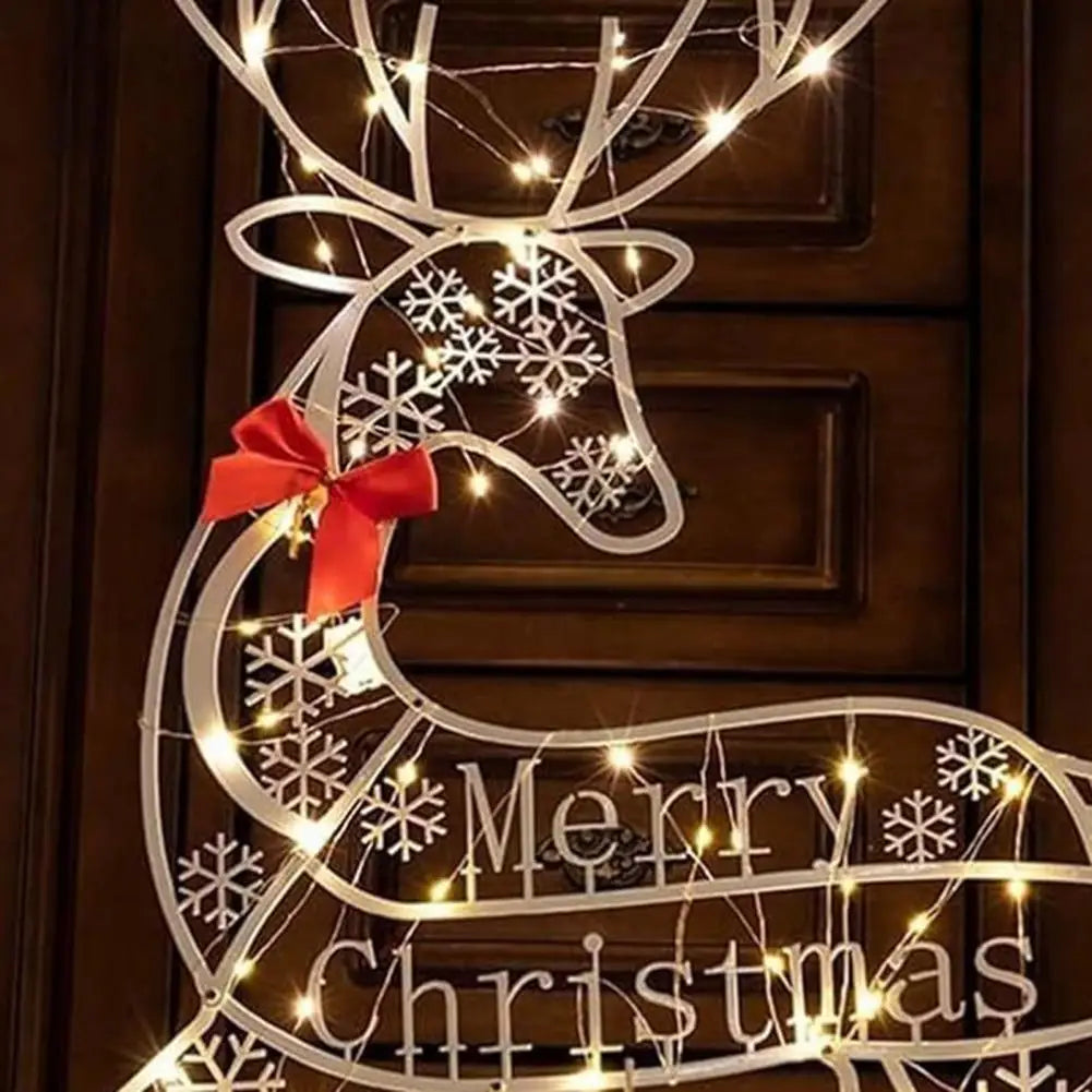 LumiRein LED Reindeer Family – Illuminated Metal Christmas Decoration | Indoor & Outdoor Holiday Display