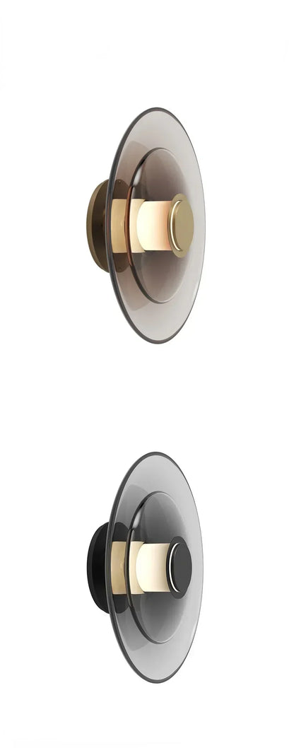 Eloria Glass Wall Light – Nordic LED Wall Lamp | Modern Ambient Lighting for Sophisticated Interiors