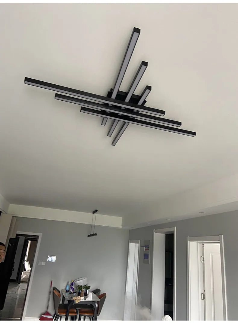 Scandinavian LED Ceiling Light – Modern Minimalist Ceiling Lamp | Energy-Efficient Flush Mount | Elegant Home Lighting