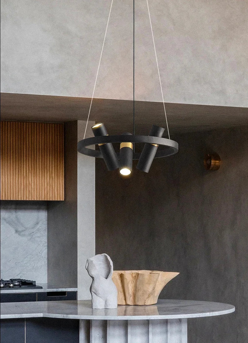 Copper LED Pendant Light – Modern Designer Ceiling Lamp | Luxury Ambient Lighting | Contemporary Interior Statement