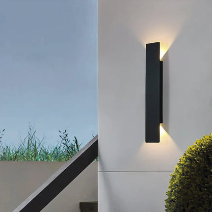 Triglow – Wasserdichte moderne LED-Wandleuchte für den Außenbereich-Leuchtezauber