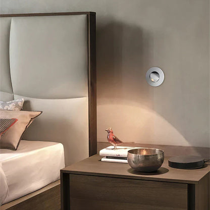 Arctis Pivot Wall Light – Adjustable Recessed LED Reading Lamp | Minimalist Nordic Wall Lighting