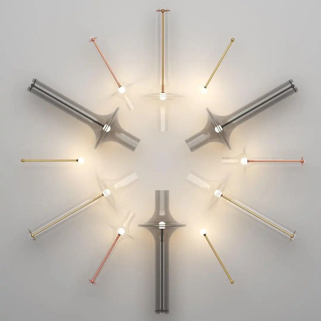 Aureline Glass Pendant Light – Luxury Nordic LED Hanging Lamp | Modern Designer Lighting for Elegant Interiors