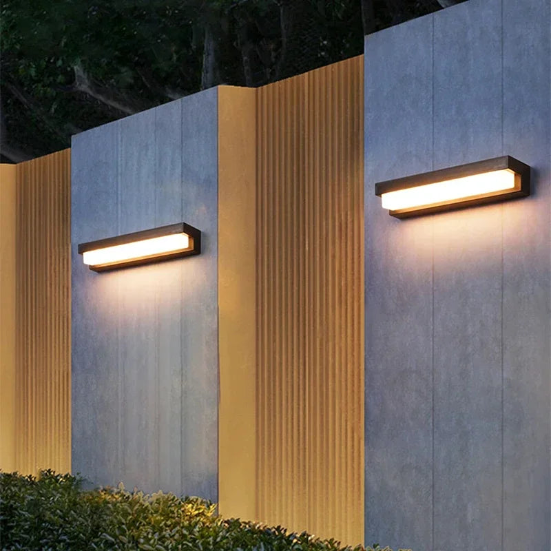 Outdoor Solar LED Wall Light – Waterproof Garden Wall Lamp | IP65 Security & Decorative Lighting | Energy-Efficient Exterior Light