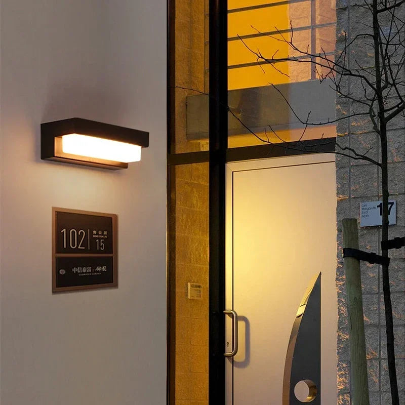 Outdoor Solar LED Wall Light – Waterproof Garden Wall Lamp | IP65 Security & Decorative Lighting | Energy-Efficient Exterior Light