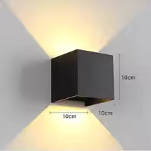 LumaCube Wireless Wall Lights – Rechargeable LED Accent Lighting | Modern Space-Saving Design