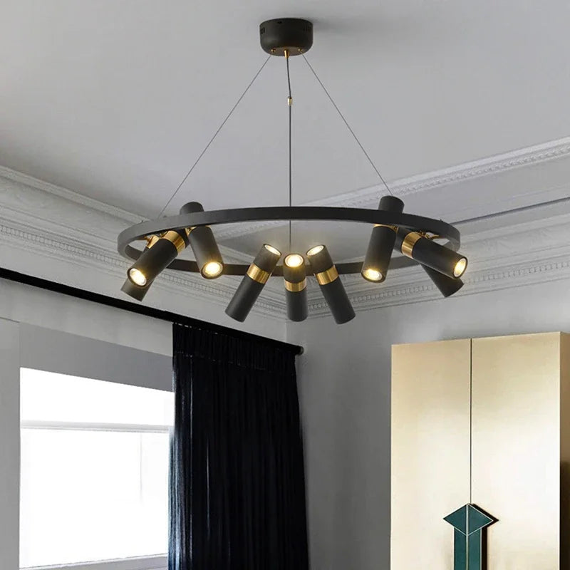 Copper LED Pendant Light – Modern Designer Ceiling Lamp | Luxury Ambient Lighting | Contemporary Interior Statement