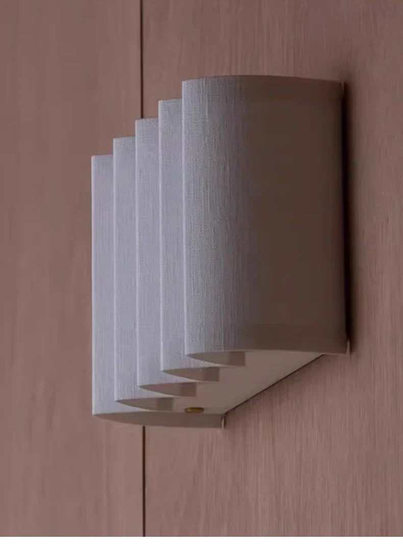 Kasumi Fabric Wall Light – Wabi-Sabi Wall Lamp | Japanese Minimalist Lighting for Calm Modern Interiors