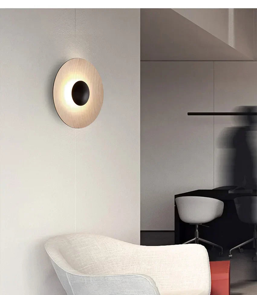 Skovra Halo Wall Light – Scandinavian LED Wall Lamp | Modern Up & Down Ambient Lighting