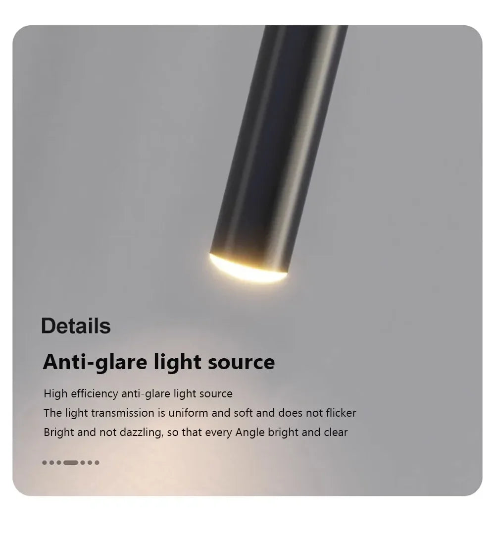 Modern Aluminium LED Wall Light – Minimalist Bedside Reading Sconce | Contemporary Ambient Lighting