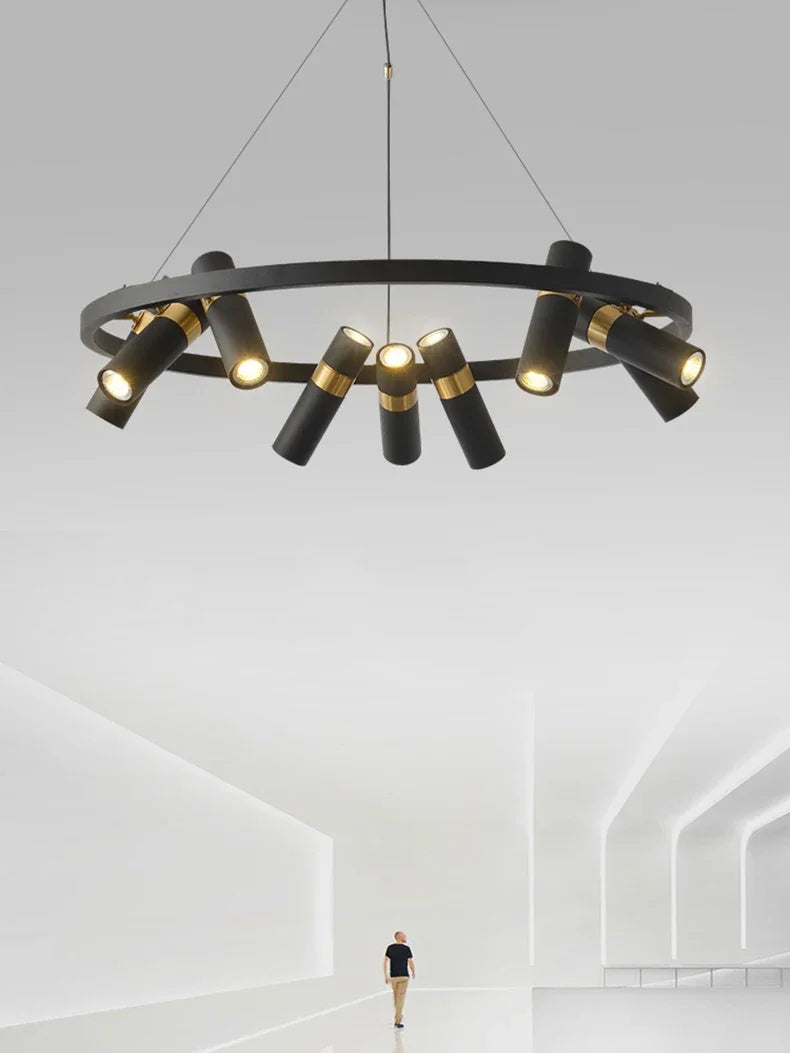 Copper LED Pendant Light – Modern Designer Ceiling Lamp | Luxury Ambient Lighting | Contemporary Interior Statement
