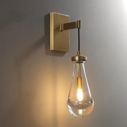 RainGlow Designer-Wandleuchte-Leuchtezauber