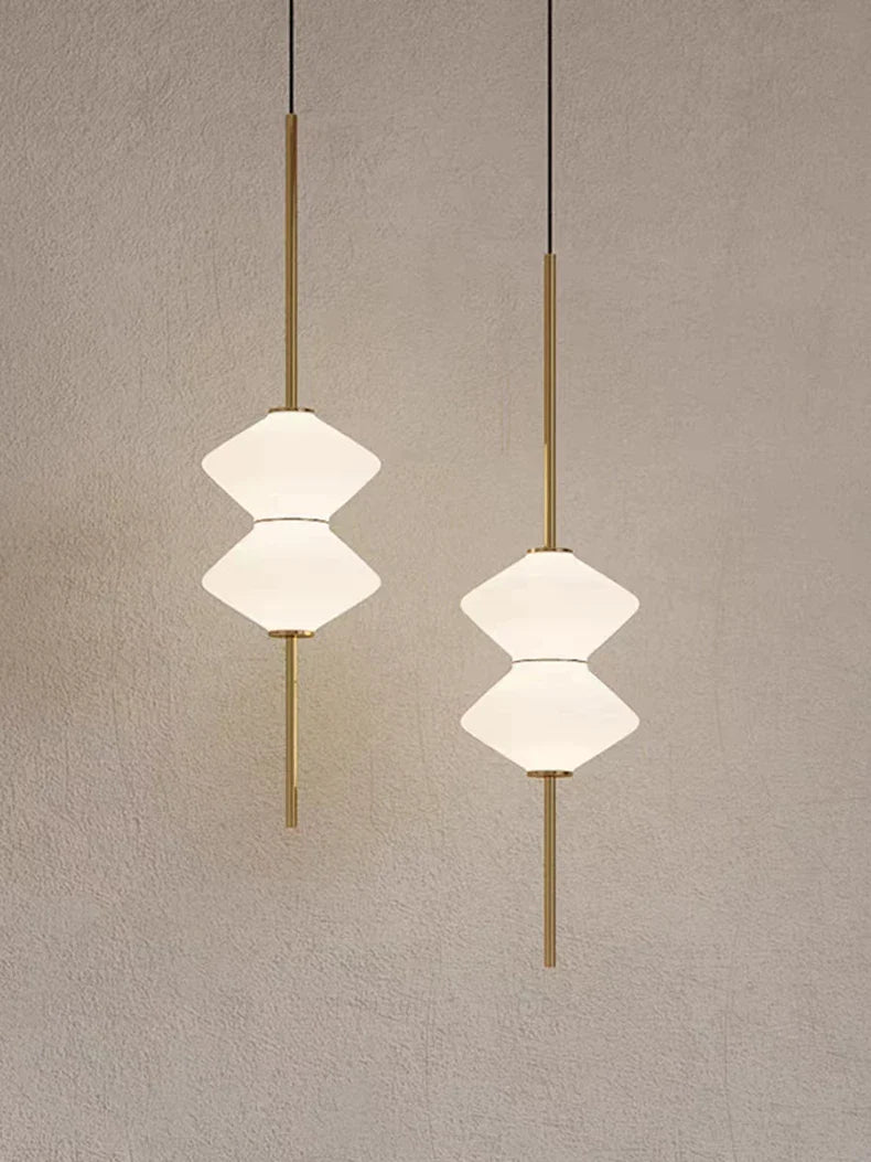 Modern Glass Globe Pendant Light – Elegant LED Ceiling Light | Adjustable Hanging Lamp | Contemporary Home Lighting