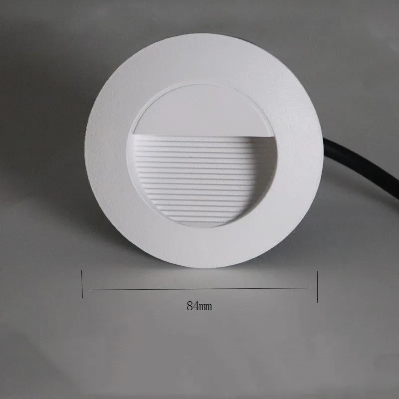 LED Recessed Step Light – IP65 Waterproof Outdoor Wall Light | Modern Stair & Pathway Lighting | Energy-Efficient Safety Illumination