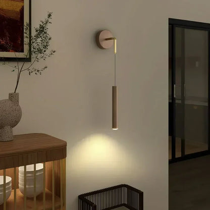 Modern Aluminium LED Wall Light – Minimalist Bedside Reading Sconce | Contemporary Ambient Lighting