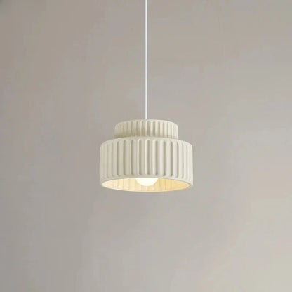 Veloura Resin Pendant Light – Nordic LED Ceiling Lamp | Minimalist Japandi Lighting for Modern Interiors