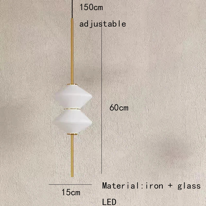 Modern Glass Globe Pendant Light – Elegant LED Ceiling Light | Adjustable Hanging Lamp | Contemporary Home Lighting