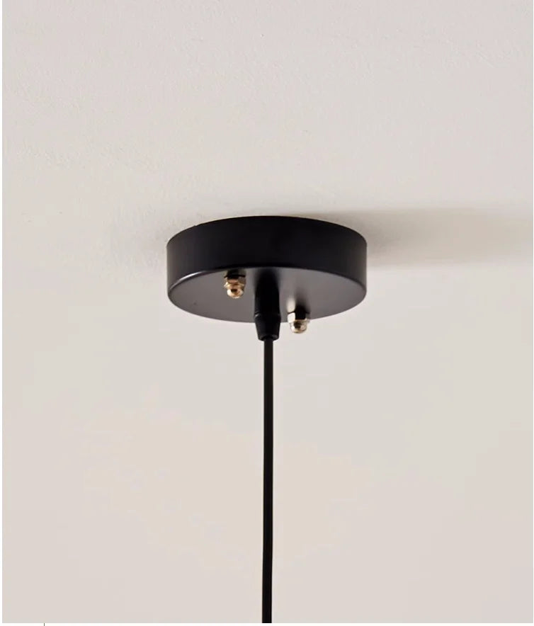 Hoshira Linen Pendant Light – Japandi Wabi-Sabi Ceiling Lamp | Soft Ambient LED Lighting for Modern Interiors
