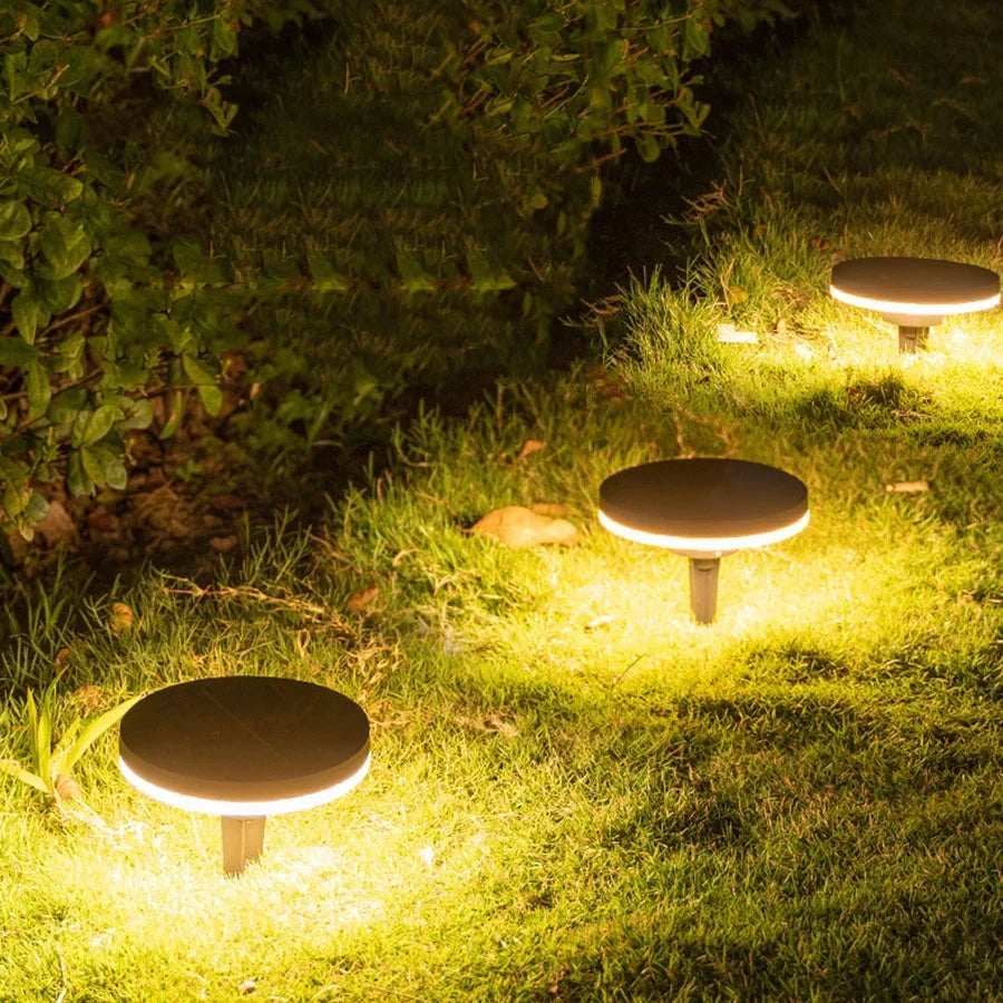 MushGlow Aluminium Garten-Pilzleuchte-Leuchtezauber